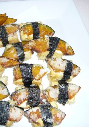 かぼちゃと豆腐の揚げ出し-レシピのメイン写真