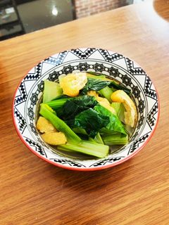 小松菜と油揚げの煮浸し-レシピのメイン写真