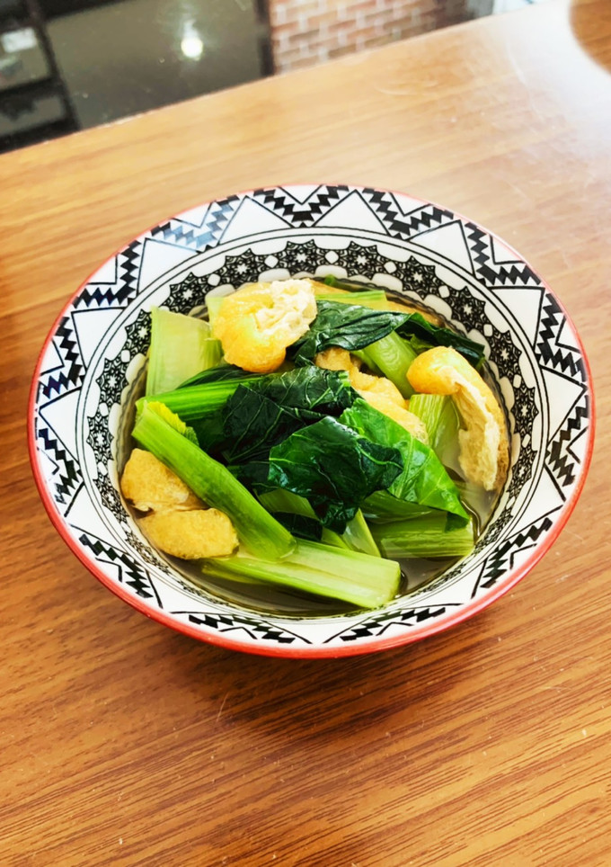 小松菜と油揚げの煮浸し-レシピのメイン写真