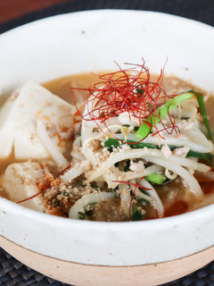 おうちでお鍋!あったか坦々豆腐鍋-レシピのメイン写真