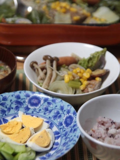 鯛の塩焼きアクアパッツァ風(笑)-レシピのメイン写真