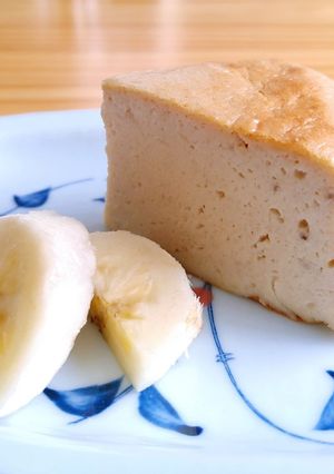 バナナチーズケーキ-レシピのメイン写真