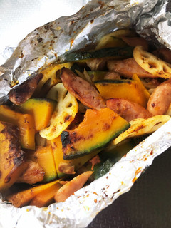 トースターパンで根菜のカレー焼き-レシピのメイン写真