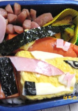 キャラ弁トリプター（ゴーオンジャー）-レシピのメイン写真