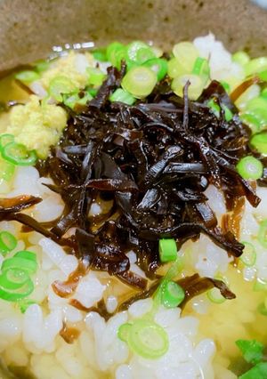 生わさび香る大人のお茶漬け-レシピのメイン写真