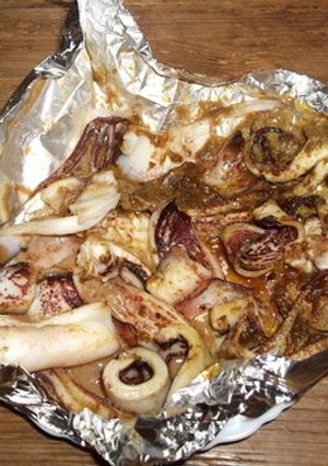 イカの肝焼き-レシピのメイン写真