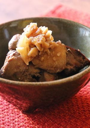 鶏レバーのパパッと煮♪♪-レシピのメイン写真