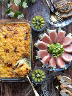 白菜と挽肉の豆乳味噌グラタン-レシピのメイン写真