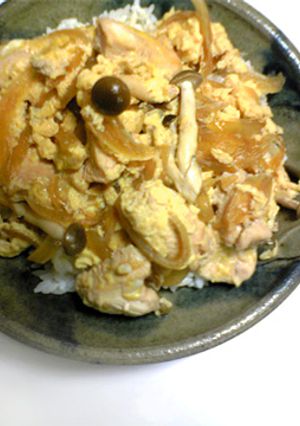 めんつゆで簡単にふわとろ半熟★親子丼★-レシピのメイン写真