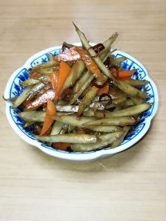 きんぴらごぼう-レシピのメイン写真