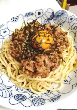 ●話題の鯖缶納豆●ネバネバまぜ麺-レシピのメイン写真