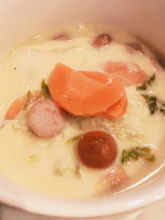 豆乳スープ-レシピのメイン写真