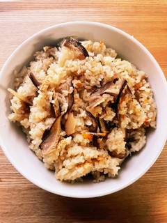 余った食材と鶏肉の炊き込みご飯!-レシピのメイン写真