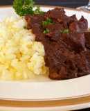 バレンタイン♡鳥肉のチョコレート煮込み