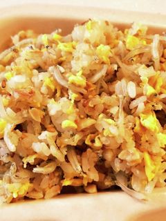 納豆とシラス炒飯-レシピのメイン写真