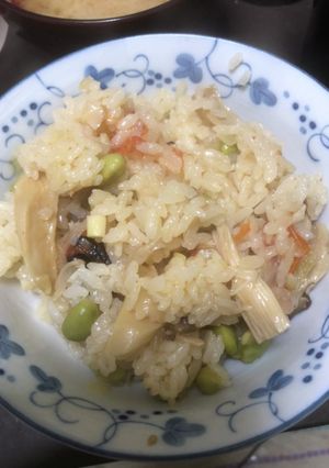 ビール炊き込みご飯-レシピのメイン写真