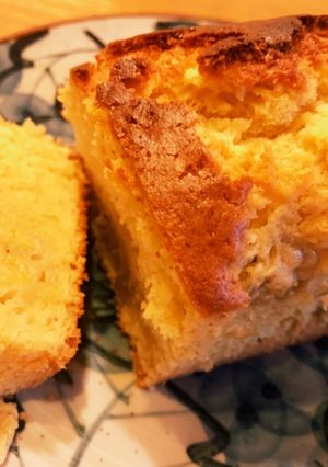 バナナ1本だけ！バナナパウンドケーキ-レシピのメイン写真