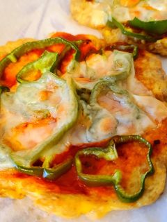 【糖質制限】オートミールピザ ピカタ風-レシピのメイン写真