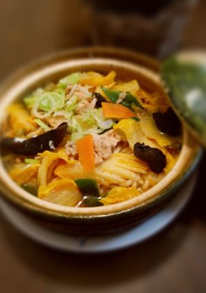 土鍋ラーメン～旨辛い～タンメン-レシピのメイン写真