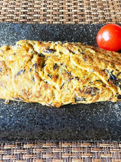 ひじきのチーズオムレツ-レシピのメイン写真