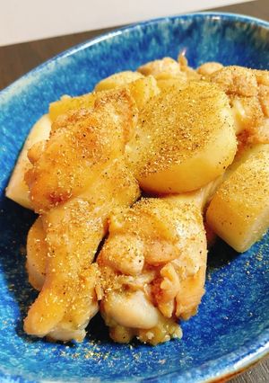 手羽元と山芋の山椒風味♡おうち居酒屋-レシピのメイン写真