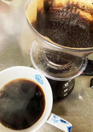 ドリップコーヒーのだしがらで消臭剤を-レシピのメイン写真