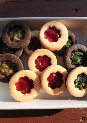 米粉。基本のジャムサンドクッキー-レシピのメイン写真
