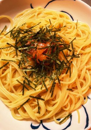 市販のたらこソースをアレンジ！-レシピのメイン写真