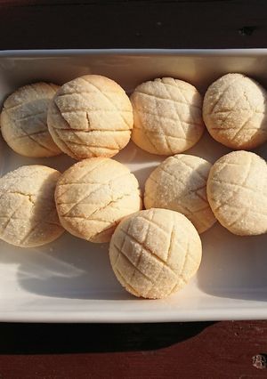 米粉。メロンパンクッキー-レシピのメイン写真