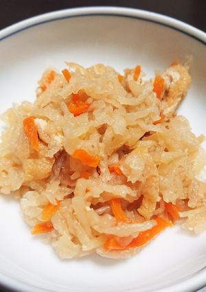 【ホットクック】柔らか切り干し大根の煮物-レシピのメイン写真