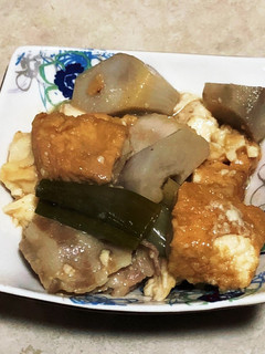 厚揚げ、豚肉、里芋の味噌煮-レシピのメイン写真