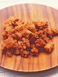 玄米スティックの玄米あられ(醤油)-レシピのメイン写真