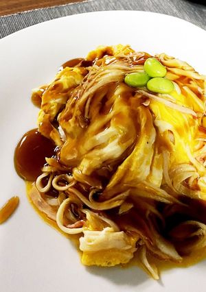 カニカマでトロトロ天津飯 甘酢あん-レシピのメイン写真