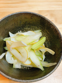 いかくんとセロリのさっぱり和え♡-レシピのメイン写真