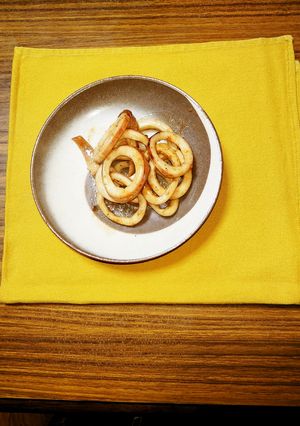 ヨウサマの減塩イカのバター醤油炒め-レシピのメイン写真