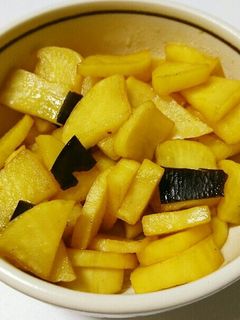 たくあんのカレー煮-レシピのメイン写真