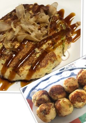 太る要素なし☆おから×長芋で旨たこ焼き-レシピのメイン写真