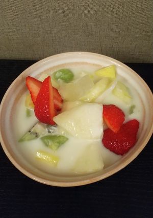 マヌカ フルーツヨーグルト アロエ缶-レシピのメイン写真