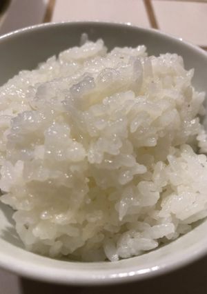 ル・クルーゼで白ごはん 柔らかめ-レシピのメイン写真