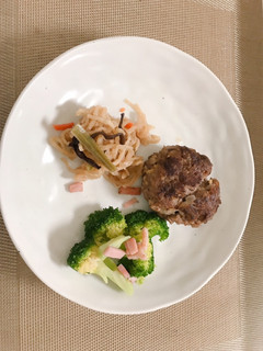 シンプルハンバーグ-レシピのメイン写真