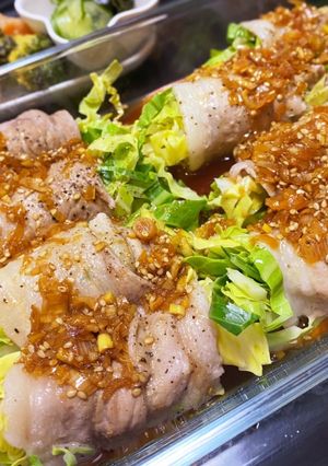 レンチン豚バラ肉巻きキャベツ♡-レシピのメイン写真