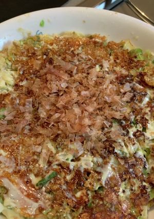 ツナのオートミールお好み焼き-レシピのメイン写真