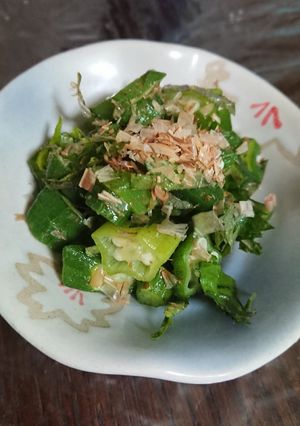 オクラのシソ和え-レシピのメイン写真