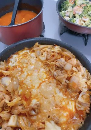 子どもと食べれるチーズタッカルビ風-レシピのメイン写真