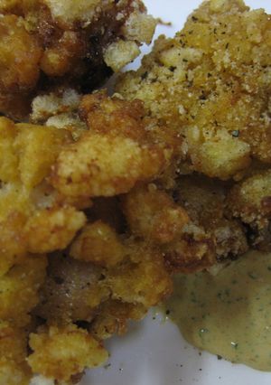 カレーせんべいでザックザク唐揚げ-レシピのメイン写真