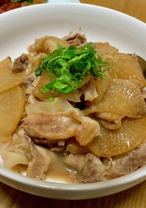 大根と豚肉の生姜焼き☆-レシピのメイン写真