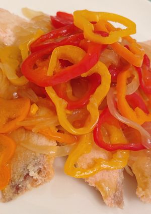 揚げない！鮭の野菜甘酢あんかけ-レシピのメイン写真