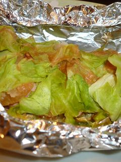 鮭と野菜のにんにく味噌ホイル焼き-レシピのメイン写真
