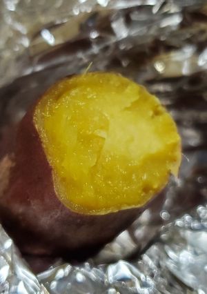 オーブン☆皮ごと美味しい甘～い焼き芋-レシピのメイン写真