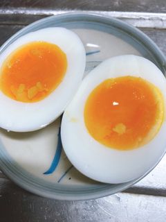 半熟ゆで卵-レシピのメイン写真